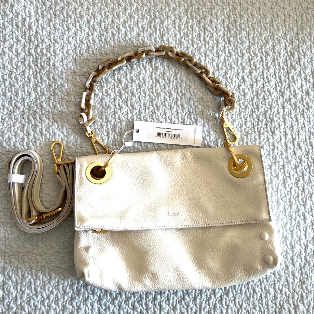Hammitt VIP Montana Medium - Marshmallow White - NWT